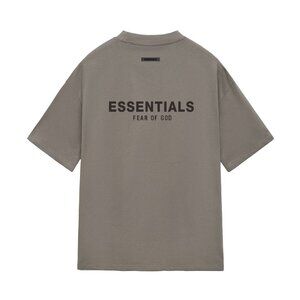 Fear of God Essentials Gray Short Sleeve Tee
